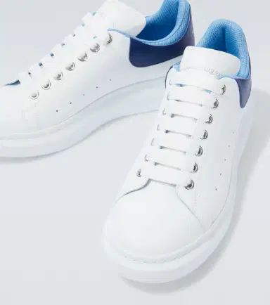 Alexander McQueen Oversized leather sneakers | Thumbnail 2
