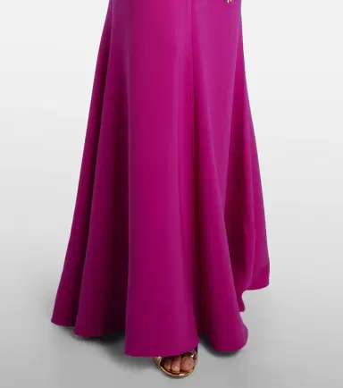 Costarellos Marla crystal-embellished crêpe gown | Thumbnail 5