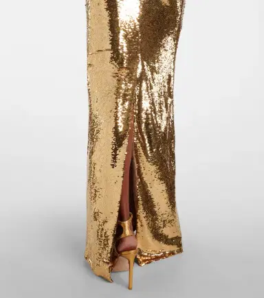 Monique Lhuillier Sequined gown | Thumbnail 3