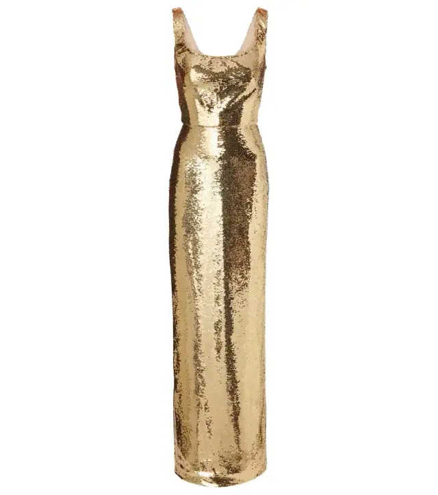 Monique Lhuillier Sequined gown