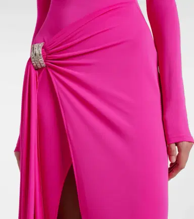David Koma Embellished draped gown | Thumbnail 2