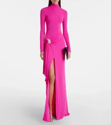 David Koma Embellished draped gown | Thumbnail 4