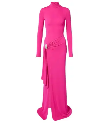 David Koma Embellished draped gown | Thumbnail 1