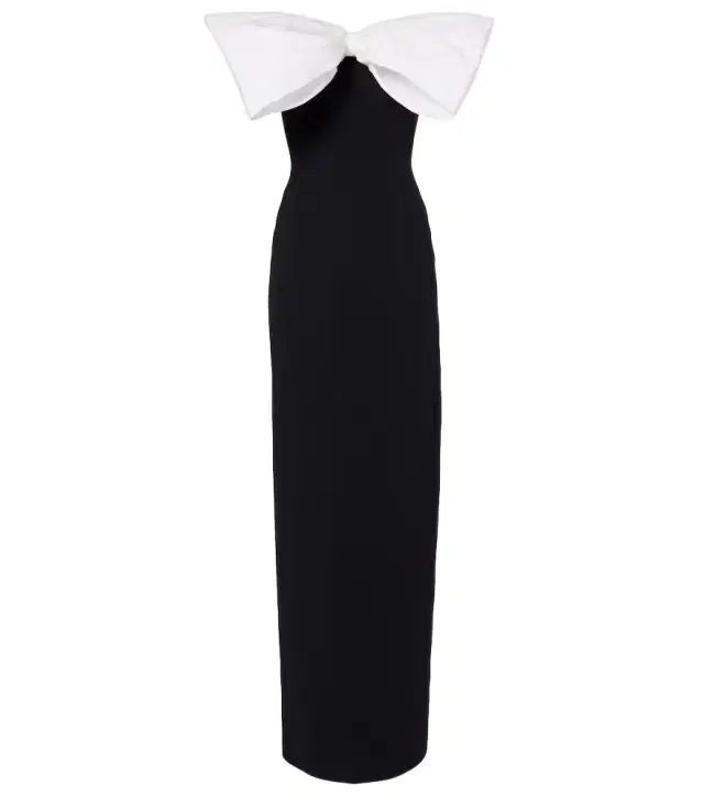 David Koma Bow-detail gown