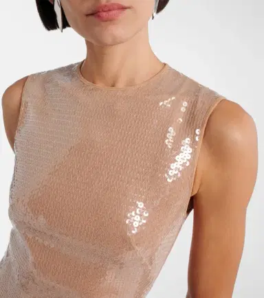 David Koma Sequined draped maxi dress | Thumbnail 6