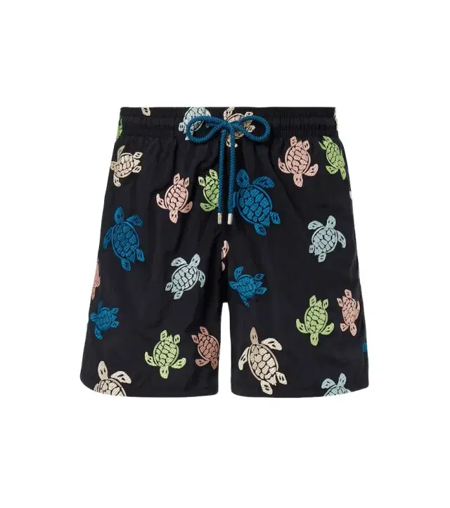 Vilebrequin Mistral embroidered swim trunks