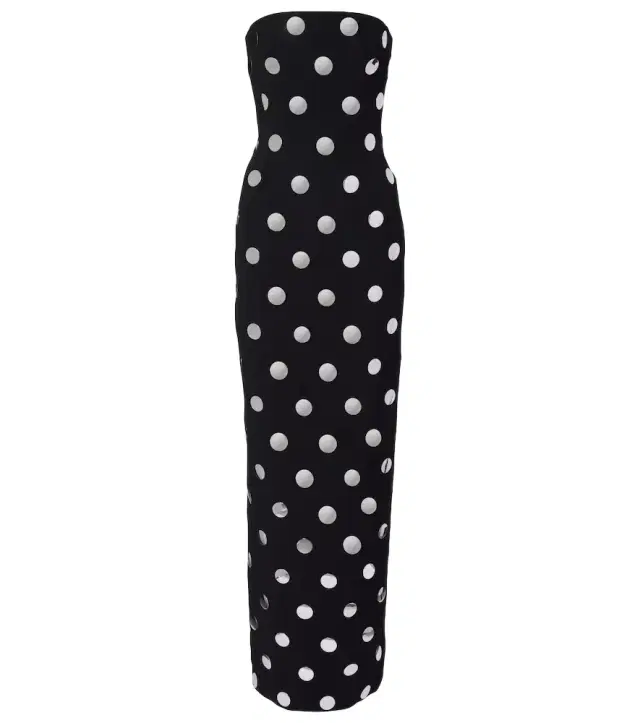 David Koma Polka-dot gown