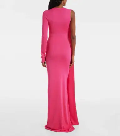 David Koma Scarf-detail jersey gown | Thumbnail 2
