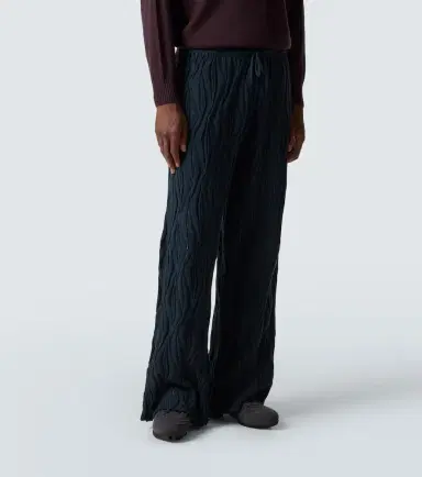 Kiko Kostadinov Raday knitted cotton wide-leg pants | Thumbnail 2