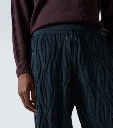 Kiko Kostadinov Raday knitted cotton wide-leg pants | Thumbnail 5