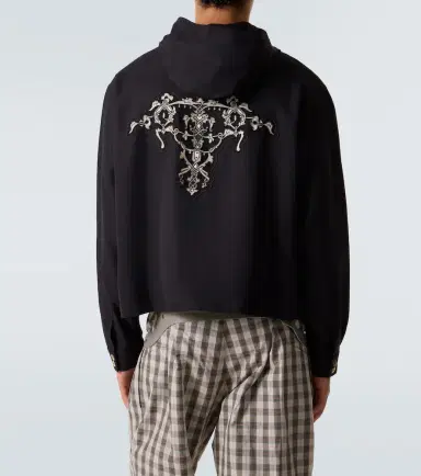 Kiko Kostadinov Slatina embroidered hoodie | Thumbnail 2 Kiko Kostadinov Slatina embroidered hoodie | Thumbnail 2