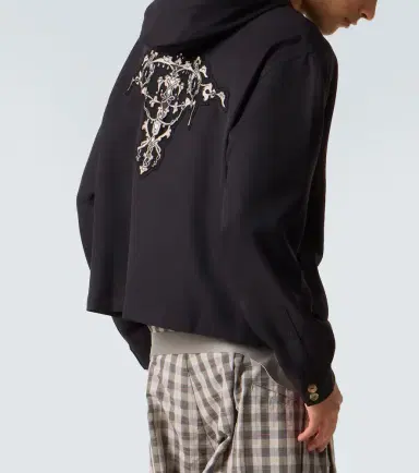Kiko Kostadinov Slatina embroidered hoodie | Thumbnail 5 Kiko Kostadinov Slatina embroidered hoodie | Thumbnail 5