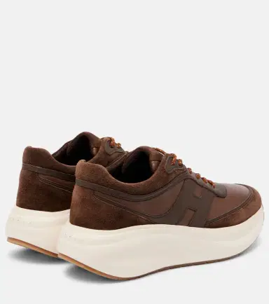 Hogan H696 leather platform sneakers | Thumbnail 3
