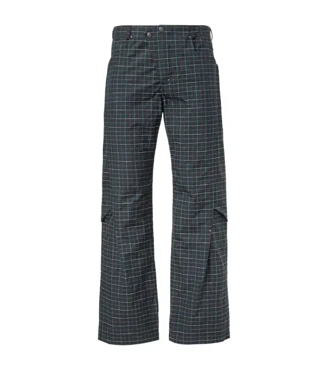 Kiko Kostadinov Kraner checked cotton-blend wide-leg pants