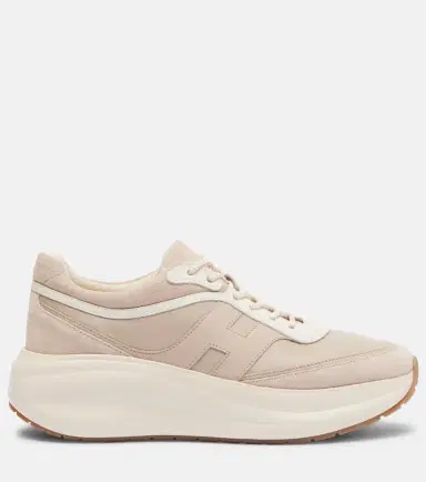 Hogan H696 leather platform sneakers | Thumbnail 3
