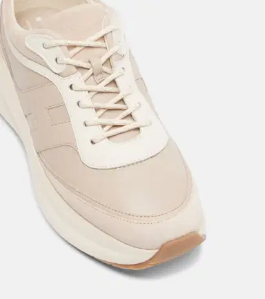 Hogan H696 leather platform sneakers | Thumbnail 4