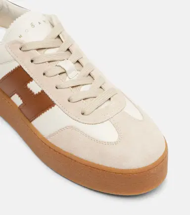 Hogan H681 leather and suede platform sneakers | Thumbnail 3