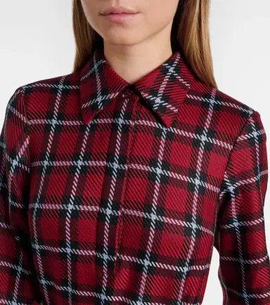 Emilia Wickstead Marione belted tartan wool-blend midi dress | Thumbnail 4 Emilia Wickstead Marione belted tartan wool-blend midi dress | Thumbnail 4