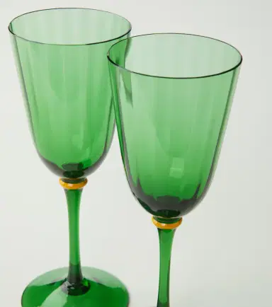 La DoubleJ Rainbow set of 2 wine glasses | Thumbnail 2