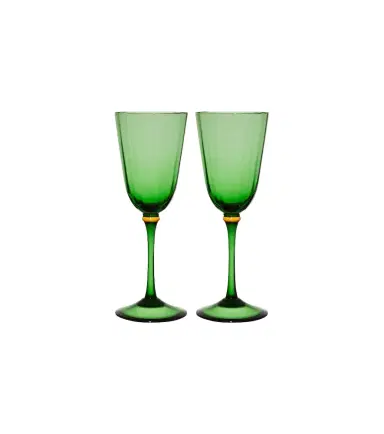 La DoubleJ Rainbow set of 2 wine glasses | Thumbnail 1