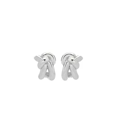 Bottega Veneta Knot sterling silver earrings | Thumbnail 1 Bottega Veneta Knot sterling silver earrings | Thumbnail 1