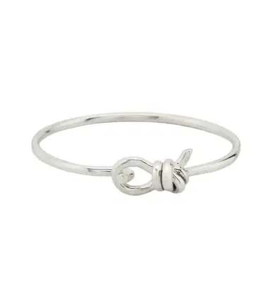 Bottega Veneta Knot sterling silver bracelet | Thumbnail 1
