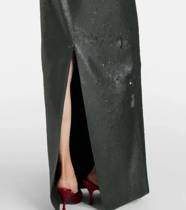 Emilia Wickstead Laelia sequined bustier gown | Thumbnail 5