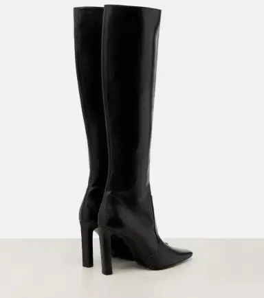 Saint Laurent Francoise 95 leather knee-high boots | Thumbnail 3 Saint Laurent Francoise 95 leather knee-high boots | Thumbnail 3