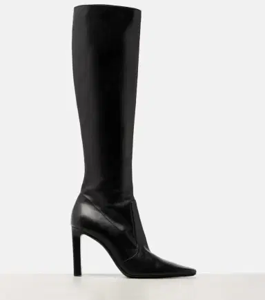 Saint Laurent Francoise 95 leather knee-high boots | Thumbnail 4 Saint Laurent Francoise 95 leather knee-high boots | Thumbnail 4