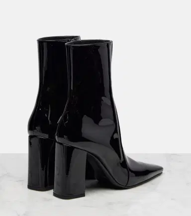 Saint Laurent Rainer 90 patent leather ankle boots | Thumbnail 3