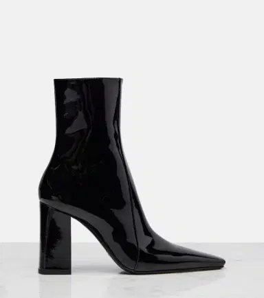 Saint Laurent Rainer 90 patent leather ankle boots | Thumbnail 4