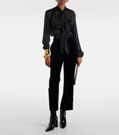 Saint Laurent Rainer 90 patent leather ankle boots | Thumbnail 5