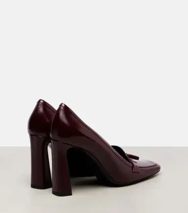 Saint Laurent Chloé 90 leather loafer pumps | Thumbnail 2 Saint Laurent Chloé 90 leather loafer pumps | Thumbnail 2