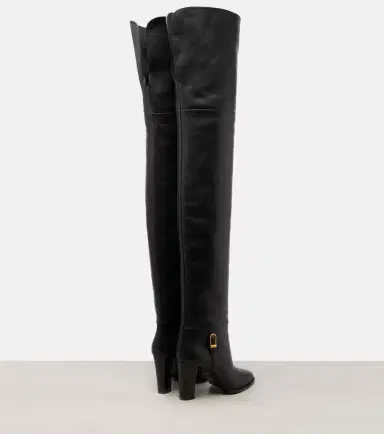 Saint Laurent Julia 85 leather over-the-knee boots | Thumbnail 2