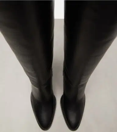Saint Laurent Julia 85 leather over-the-knee boots | Thumbnail 3