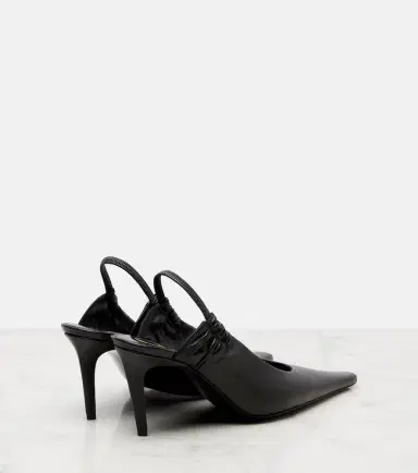 Saint Laurent Anne-Marie 75 leather slingback pumps | Thumbnail 2 Saint Laurent Anne-Marie 75 leather slingback pumps | Thumbnail 2