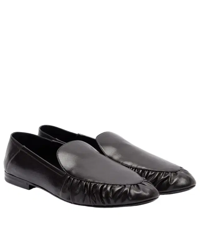 Saint Laurent Alain leather loafers