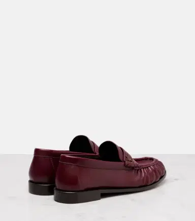 Saint Laurent Le Loafer Cassandre leather penny loafers | Thumbnail 4