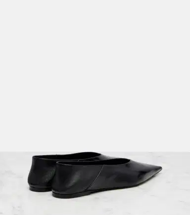 Saint Laurent Carolyn leather ballet flats | Thumbnail 2 Saint Laurent Carolyn leather ballet flats | Thumbnail 2