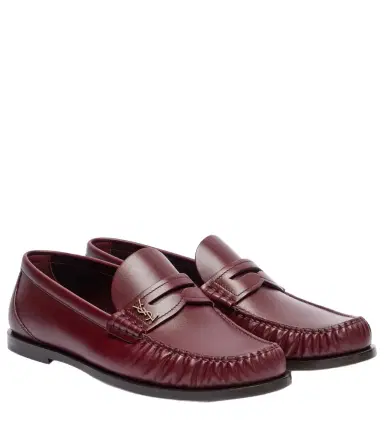 Saint Laurent Laurent leather penny loafers | Thumbnail 1
