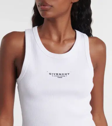 Givenchy Stamp cotton tank top | Thumbnail 2