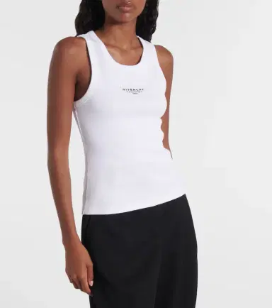 Givenchy Stamp cotton tank top | Thumbnail 3