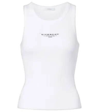 Givenchy Stamp cotton tank top | Thumbnail 1
