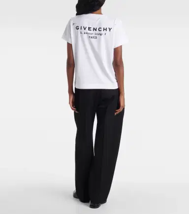 Givenchy Stamp logo cotton jersey T-shirt | Thumbnail 4