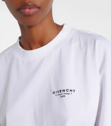 Givenchy Cropped logo cotton T-shirt | Thumbnail 4