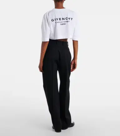 Givenchy Cropped logo cotton T-shirt | Thumbnail 5