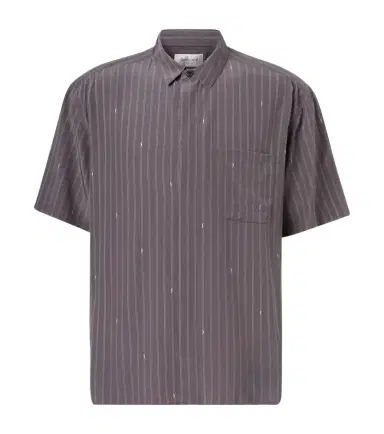 Saint Laurent Cassandre silk crêpe de chine shirt | Thumbnail 1