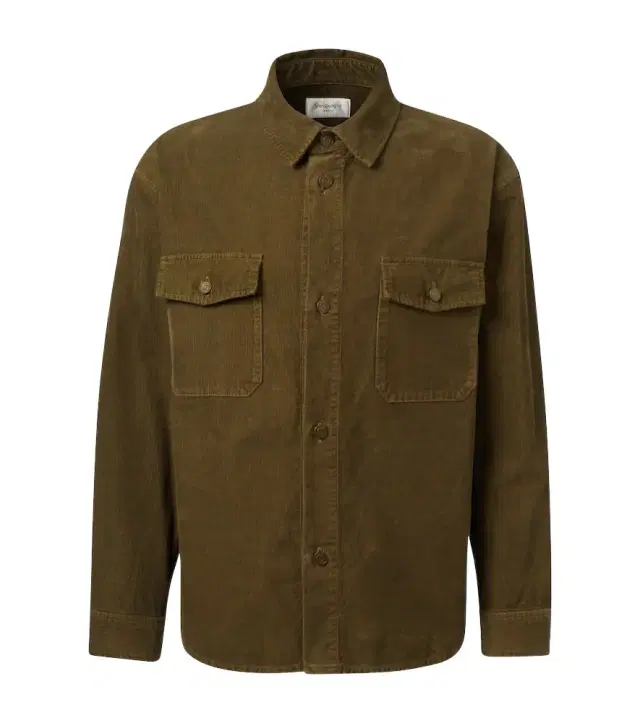 Saint Laurent Cotton corduroy overshirt