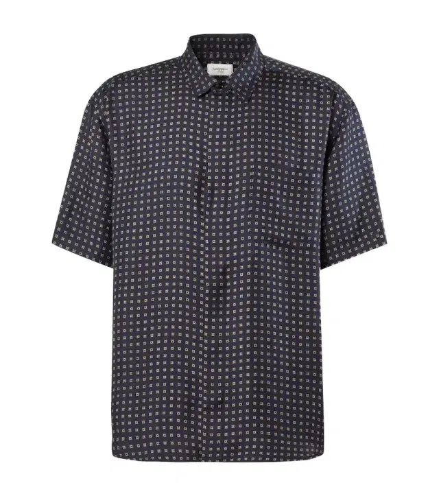 Saint Laurent Printed silk shirt