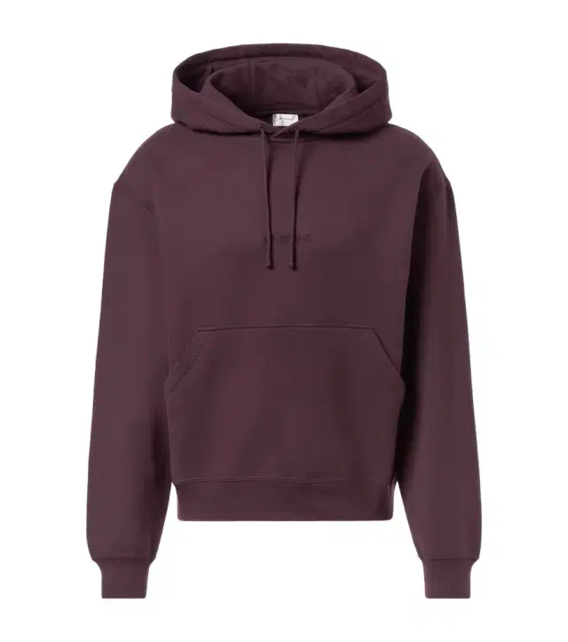 Saint Laurent Logo cotton hoodie